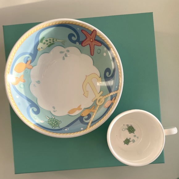 Tiffany Sailor 3 Piece China Set - Picture 1 of 8